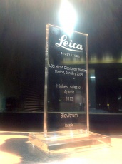 BioVitrum receives the Best Aperio Sales Distributor Award from Leica Biosystems Ltd